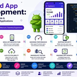 Android App Development: Building Smart, Scalable & User-Friendly Mobile Applications